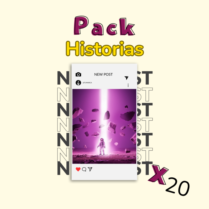 Pack 20 Historias