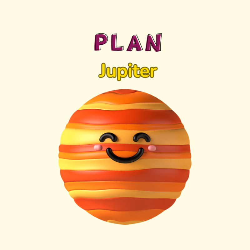 Plan Jupiter