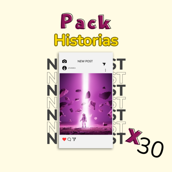 Pack 30 Historias