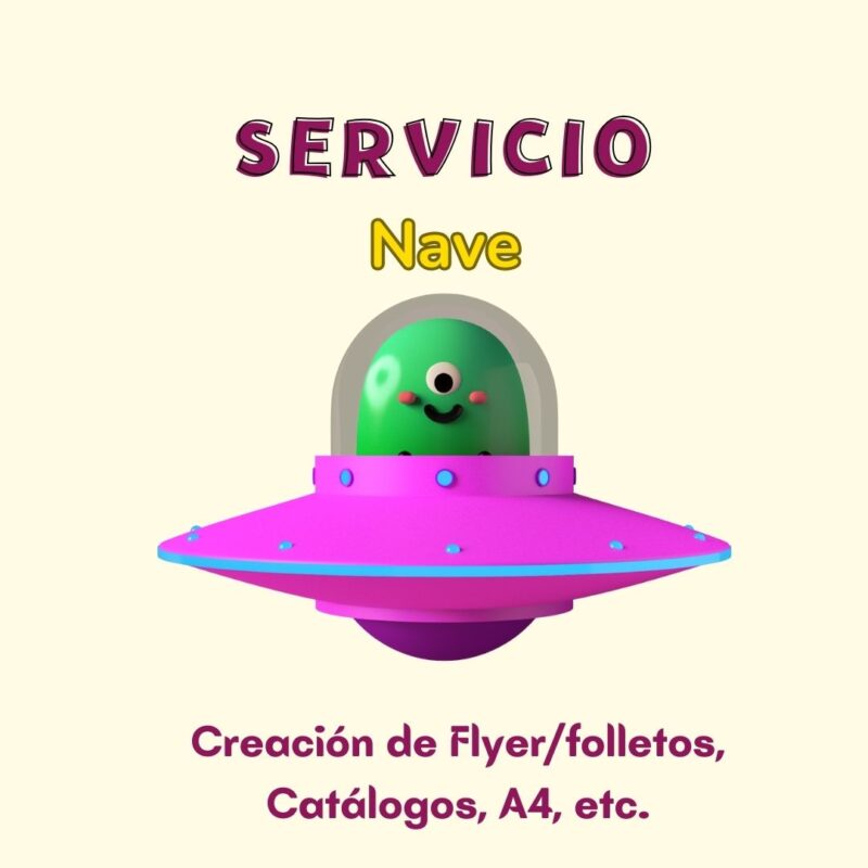 Creación de Flyer/folletos, Catálogos, A4, etc. - Nave